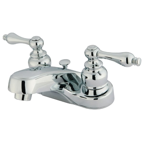 4" Centerset Bathroom Faucet, Chrome